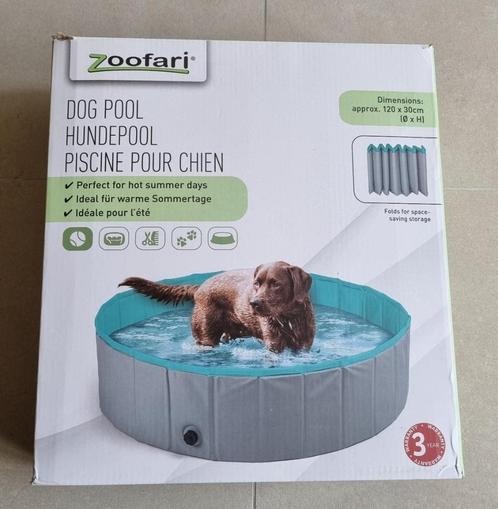Zoofari honden zwembad 120x30cm, Dieren en Toebehoren, Honden-accessoires, Gebruikt, Ophalen of Verzenden