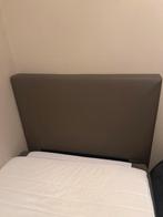 1 persoons boxpring donker grijs 90/120, Maison & Meubles, Chambre à coucher | Lits boxsprings, 90 cm, Gris, Enlèvement, 200 cm