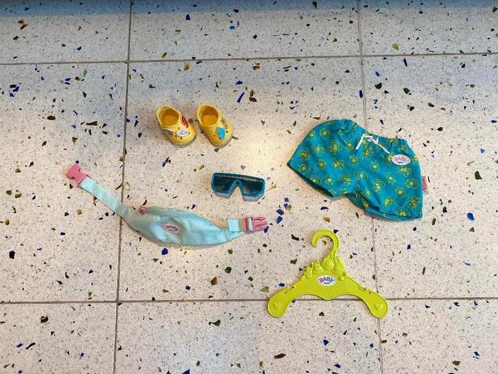 Baby Born zwemset, Kinderen en Baby's, Speelgoed | Poppen, Gebruikt, Babypop, Ophalen