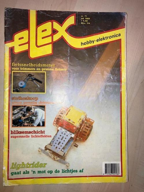 Elex, het maandblad voor de beginnende elektronica hobbyist, Livres, Journaux & Revues, Utilisé, Autres types, Enlèvement