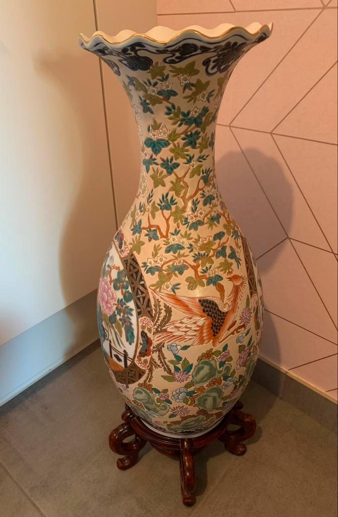 Chinese vaas 19de eeuw, Antiek en Kunst, Antiek | Vazen, Ophalen of Verzenden