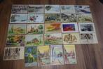 LOT 135 postkaarten fantasie - Lot 135 cartes fantaisie, Ophalen of Verzenden, Gelopen