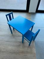 IKEA Kritter kindertafel + 2 stoelen, Enlèvement, Utilisé, Table(s) et Chaise(s)