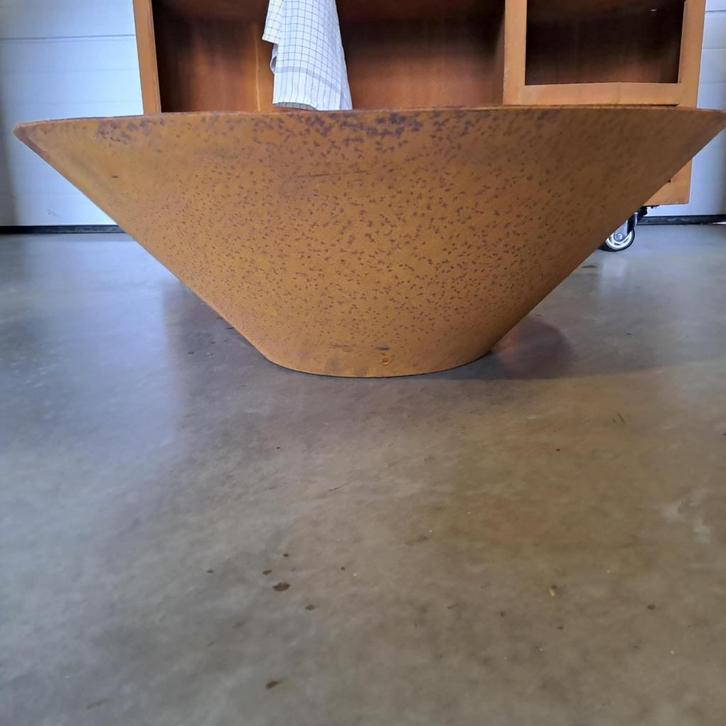 vuurschaal cortenstaal 75 cm, Tuin en Terras, Overige Tuin en Terras, Nieuw, Ophalen of Verzenden