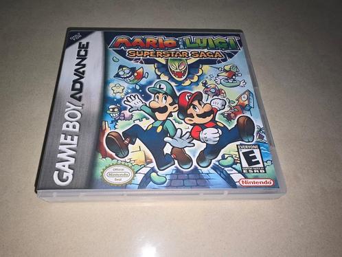 Mario & Luigi Superstar Saga Game Boy Advance GBA Game Case, Games en Spelcomputers, Games | Nintendo Game Boy, Zo goed als nieuw