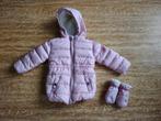 Winterjas met handschoentjes maat 80, Enfants & Bébés, Vêtements de bébé | Taille 80, Enlèvement, Comme neuf, Fille, Manteau