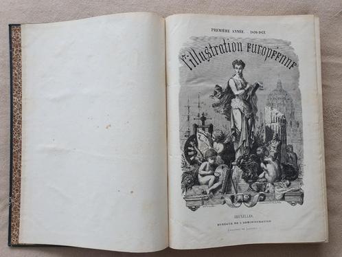 L'illustration Européenne - Théo Spée - 1870/1871 - 1ère ann, Livres, Histoire & Politique, Comme neuf, 19e siècle, Enlèvement ou Envoi