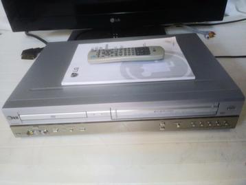 LG DVC5931 combi DVD speler en VHS video recorder beschikbaar voor biedingen