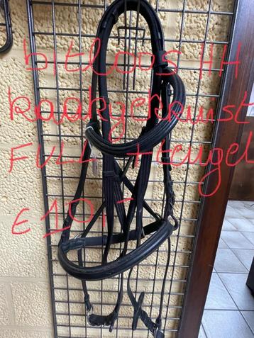 Bitloos en hoofdstel lage neusriem  beschikbaar voor biedingen