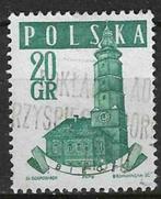 Polen 1958 - Yvert 923 - Hoofdsteden in Polen (ST), Timbres & Monnaies, Timbres | Europe | Autre, Affranchi, Envoi, Pologne