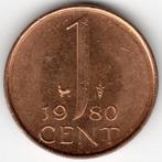 Nederland : 1 Cent 1980 Haan met Ster  KM#180  Ref 11943, Postzegels en Munten, Munten | Nederland, Ophalen of Verzenden, Koningin Juliana