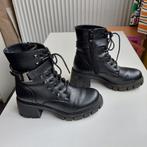 Zwarte meisjes laarsjes mt 36, Kinderen en Baby's, Kinderkleding | Schoenen en Sokken, Gebruikt, Meisje, Ophalen of Verzenden