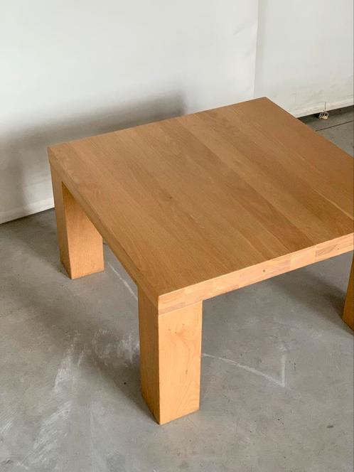 Minimalistische coffeetable, massief hout, Antiek en Kunst, Antiek | Meubels | Tafels, Ophalen