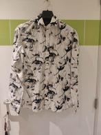 Jolie chemise 100 % coton très doux. Extra slim fit. T. S, Devred, Halswijdte 38 (S) of kleiner, Wit, Ophalen of Verzenden