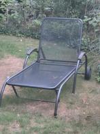 Ligbed, Tuin en Terras, Ophalen, Gebruikt, Metaal