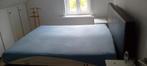 Dubbel bed, Ophalen, Overige materialen, Gebruikt, Bruin