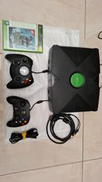 Xbox Original in goede staat met twee controllers en game, Ophalen of Verzenden