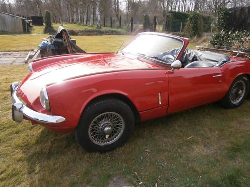 Triumph Spitfire MK3, Auto's, Triumph, Particulier, Spitfire, Benzine, Cabriolet, 2 deurs, Handgeschakeld, Rood, Achterwielaandrijving