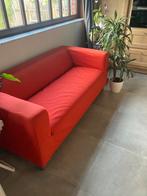 Zetel met poef, Huis en Inrichting, Ophalen, Gebruikt, Driepersoons, 75 tot 100 cm