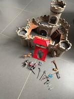 Burcht - kasteel - ridders playmobil, Kinderen en Baby's, Speelgoed | Playmobil, Ophalen, Zo goed als nieuw