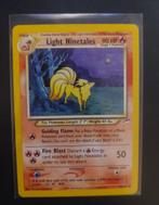 Pokemon light ninetales neo destiny kaart, Ophalen of Verzenden, Gebruikt, Losse kaart