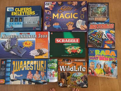 Pakket spellen: scrabble Mastermind zeeslag escape puzzel, Hobby en Vrije tijd, Gezelschapsspellen | Bordspellen, Ophalen