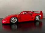 Ferrari F40 1987 rood, Hobby en Vrije tijd, Modelauto's | 1:18, Ophalen of Verzenden, Gebruikt, Burago