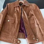 Kort leren jasje 'Massimo Dutti', Kleding | Dames, Maat 38/40 (M), Ophalen of Verzenden, Jasje, Gedragen