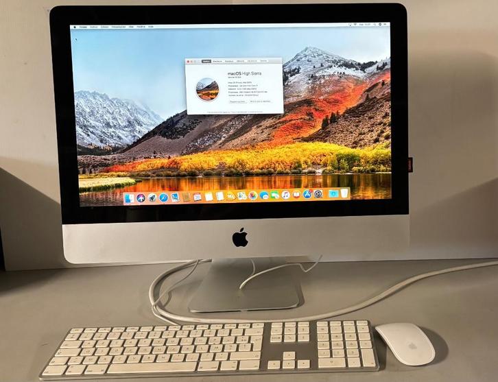 Ik Mac 21,5 inch, Computers en Software, Apple Desktops, Zo goed als nieuw, iMac, HDD, 2 tot 3 Ghz, 8 GB, Ophalen