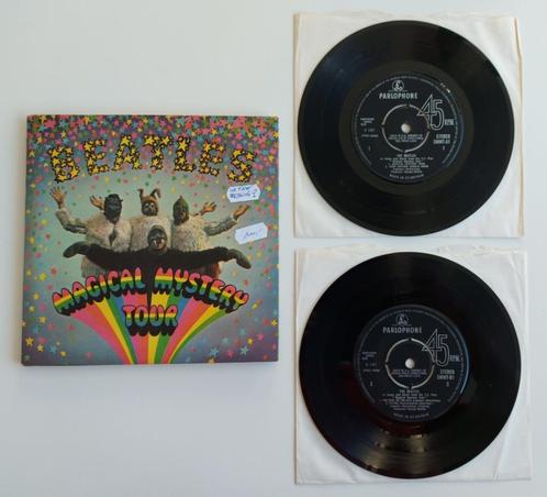 The Beatles: 'Magical Mystery Tour' (EP's): UK 1967, Cd's en Dvd's, Vinyl | Pop, Gebruikt, 1960 tot 1980, Overige formaten, Ophalen of Verzenden