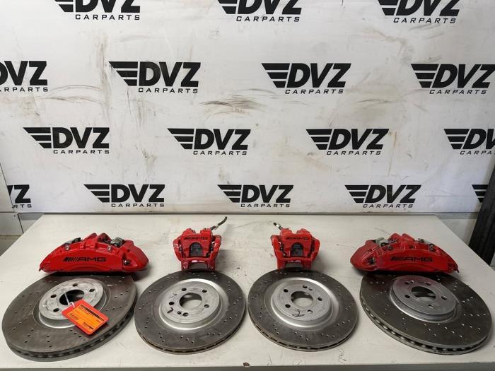 Remmenset compleet voor + achter van een Mercedes GLA, Autos : Pièces & Accessoires, Freins & Transmission, Mercedes-Benz, Utilisé