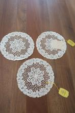 3 sierdoekjes - 20 cm, Huis en Inrichting, Woonaccessoires | Onderzetters, Ophalen of Verzenden, Nieuw, Overig