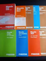 Lot de manuels d'atelier Mazda originaux (9 pièces), Enlèvement ou Envoi
