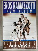 Poster Eros Ramazzotti new album Tutte Storie, Comme neuf, Enlèvement ou Envoi
