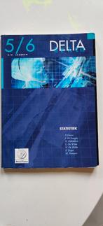 Schoolboek statistiek 5/6de middelbaar uitgeverij Plantyn, Utilisé, Enlèvement ou Envoi