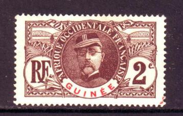 Postzegels Franse kolonies (4) : Guinée beschikbaar voor biedingen
