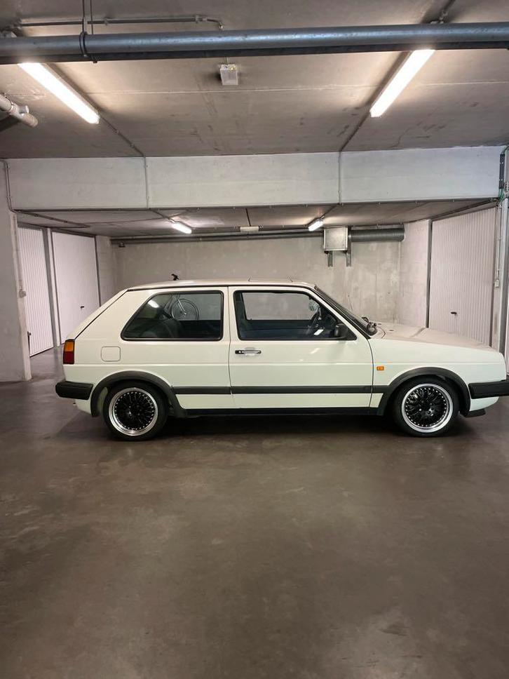 Golf 2, Auto's, Volkswagen, Particulier, Golf, Lichtmetalen velgen, Open dak, Radio, Benzine, Euro 1, Stadsauto, 2 deurs, Handgeschakeld