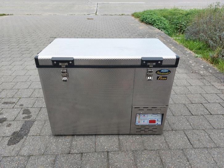 National Luna Weekender Twin + schuifsysteem, Caravans en Kamperen, Koelboxen, Zo goed als nieuw, Koelbox, Compressor, Ophalen