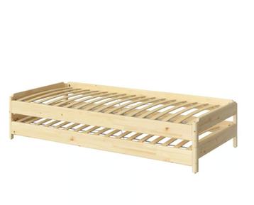 Lit empilable IKEA Utåker 80x200 cm pin, état neuf, démonté beschikbaar voor biedingen
