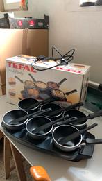 Gourmet en wok Tefal, Elektronische apparatuur, Gourmetstellen, Ophalen of Verzenden, Gebruikt, 4 t/m 7 personen