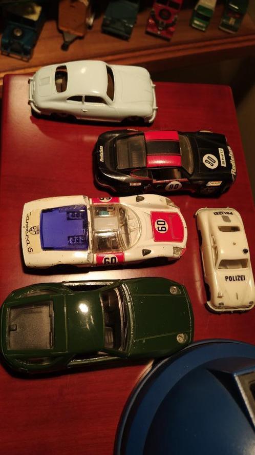 4 X PORSCHE 356, 911, 928 & CARRERA voor maar 79 Euro!!, Hobby en Vrije tijd, Modelauto's | 1:43, Gebruikt, Auto, Corgi, Ophalen of Verzenden