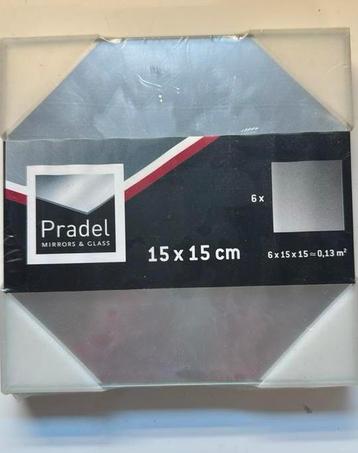 Spiegelglas tegels 15x15 beschikbaar voor biedingen