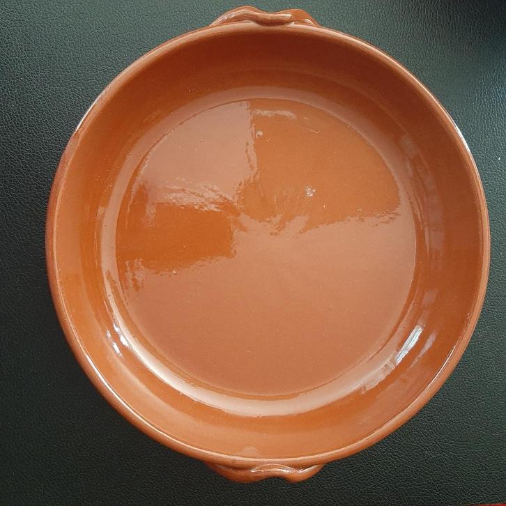 4 x terracotta aperitiefschaaltjes (  diameter. 21 cm ), Huis en Inrichting, Keuken | Servies, Zo goed als nieuw, Schaal of Schalen