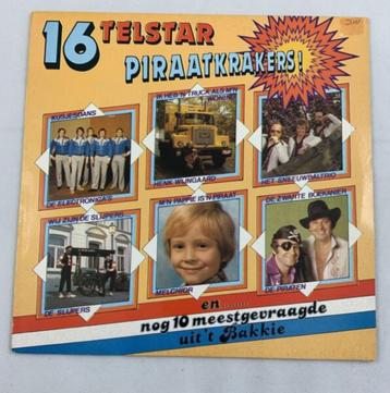 16 vinyles LP TELSTAR PIRATE CRACKERS 1981 TSP17011TL Hollan