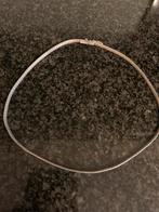 Chaîne en argent 45 cm maille 0,4, Ophalen, Zo goed als nieuw, Zilver, Zilver
