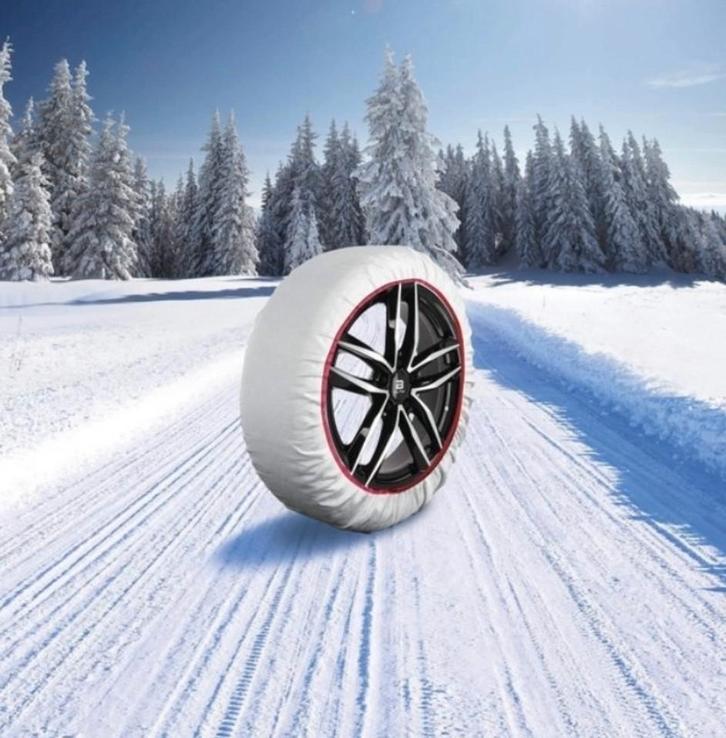 Sneeuwsokken Husky xl alternatief voor sneeuwkettingen nieuw, Auto diversen, Sneeuwkettingen, Ophalen of Verzenden