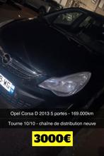 Opel Corsa D 5 portes 169.000km, Autos, Achat, Noir, 5 portes, Diesel
