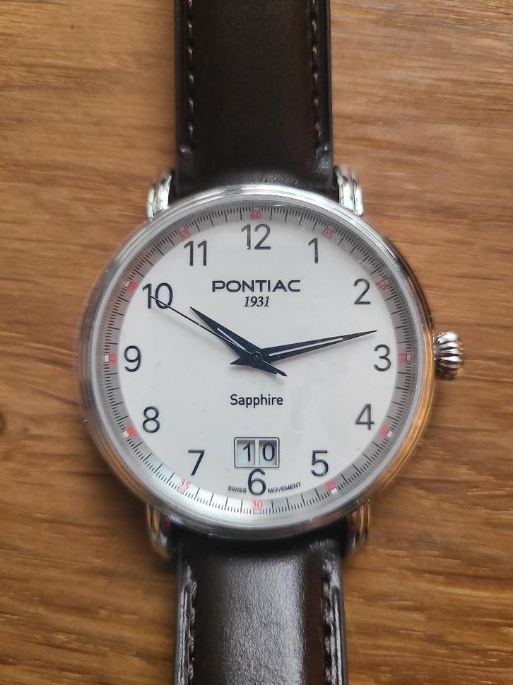 Montre homme Pontiac (modèle Eric) neuve, Bijoux, Sacs & Beauté, Montres | Hommes, Neuf, Montre-bracelet, Autres marques, Acier