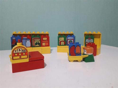 Duplo 2640 supermarkt - compleet, Kinderen en Baby's, Speelgoed | Duplo en Lego, Gebruikt, Duplo, Complete set, Ophalen of Verzenden