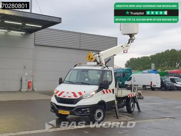 Iveco Daily 35S14 Hoogwerker 14meter werkhoogte 4xGestempeld, Auto's, Bestelwagens en Lichte vracht, 3239 kg, Stof, Gebruikt, Euro 6